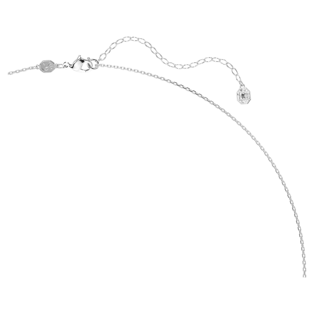 Ariana Grande x Swarovski pendant and brooch Crystal Pearl, Mixed cuts, Dragonfly, White, Rhodium plated