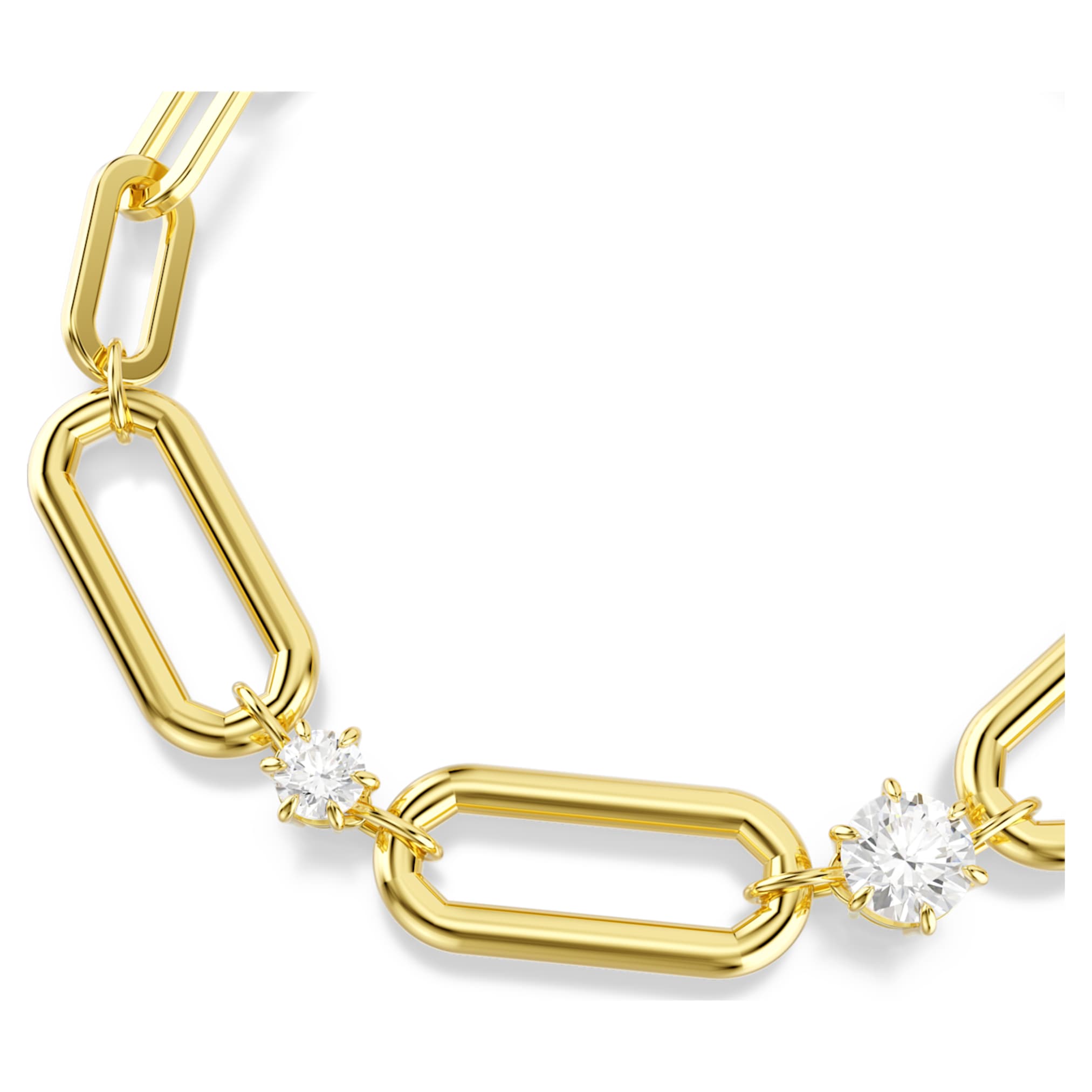 Swarovski Constella bracelet White, 18K gold finish