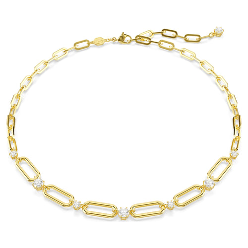 Swarovski Constella necklace White, 18K gold finish