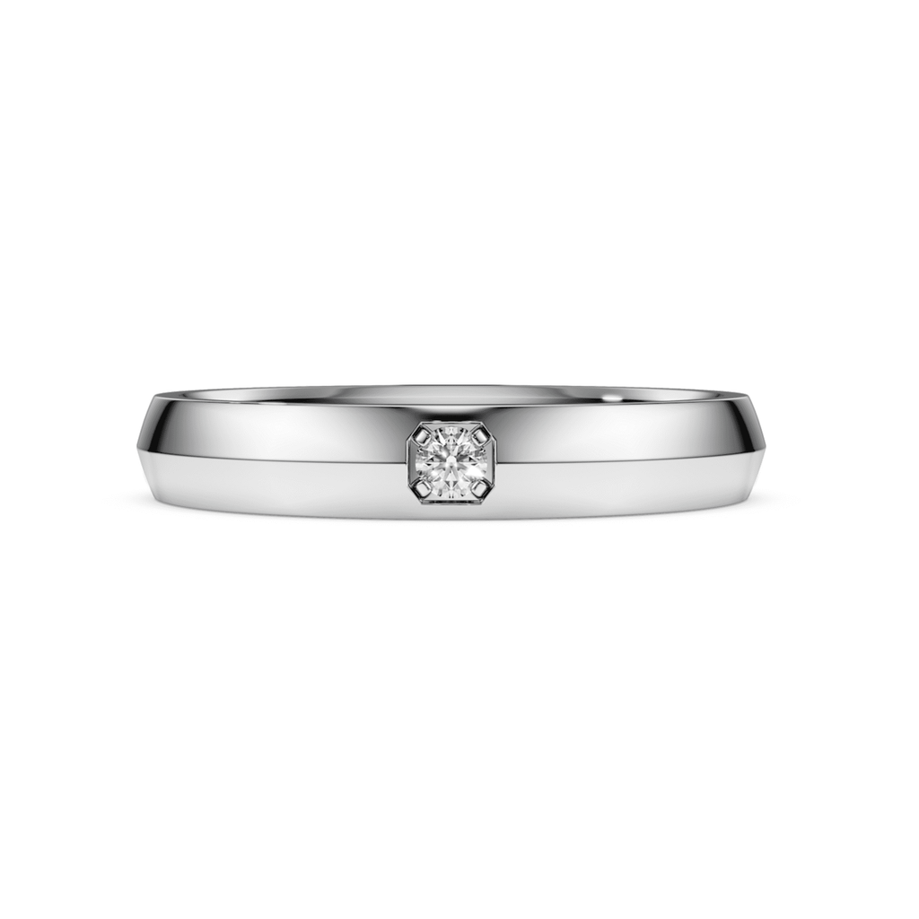 Swarovski Eternity band ring Lab-grown diamonds 0.05 ct tw, Round shape, 14K white gold