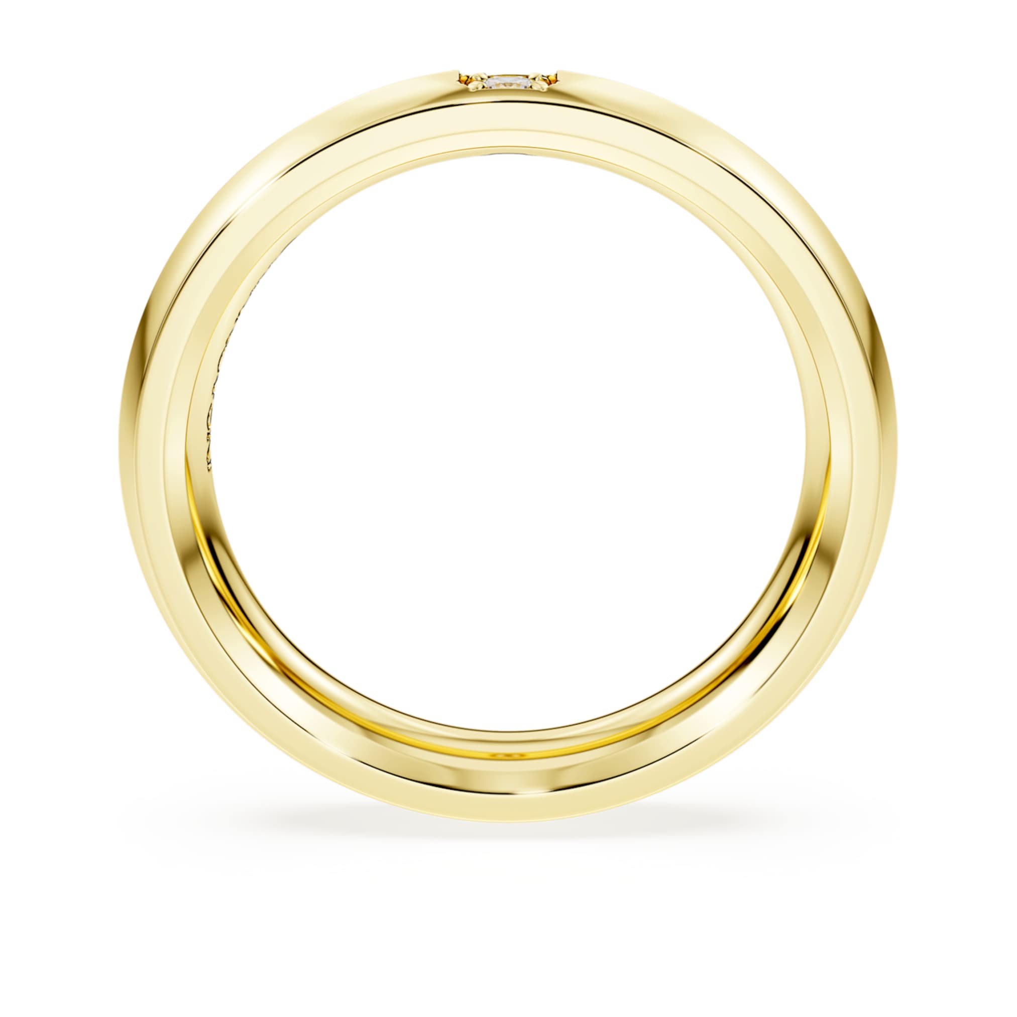 Swarovski Eternity band ring Lab-grown diamonds 0.05 ct tw, Round shape, 14K yellow gold