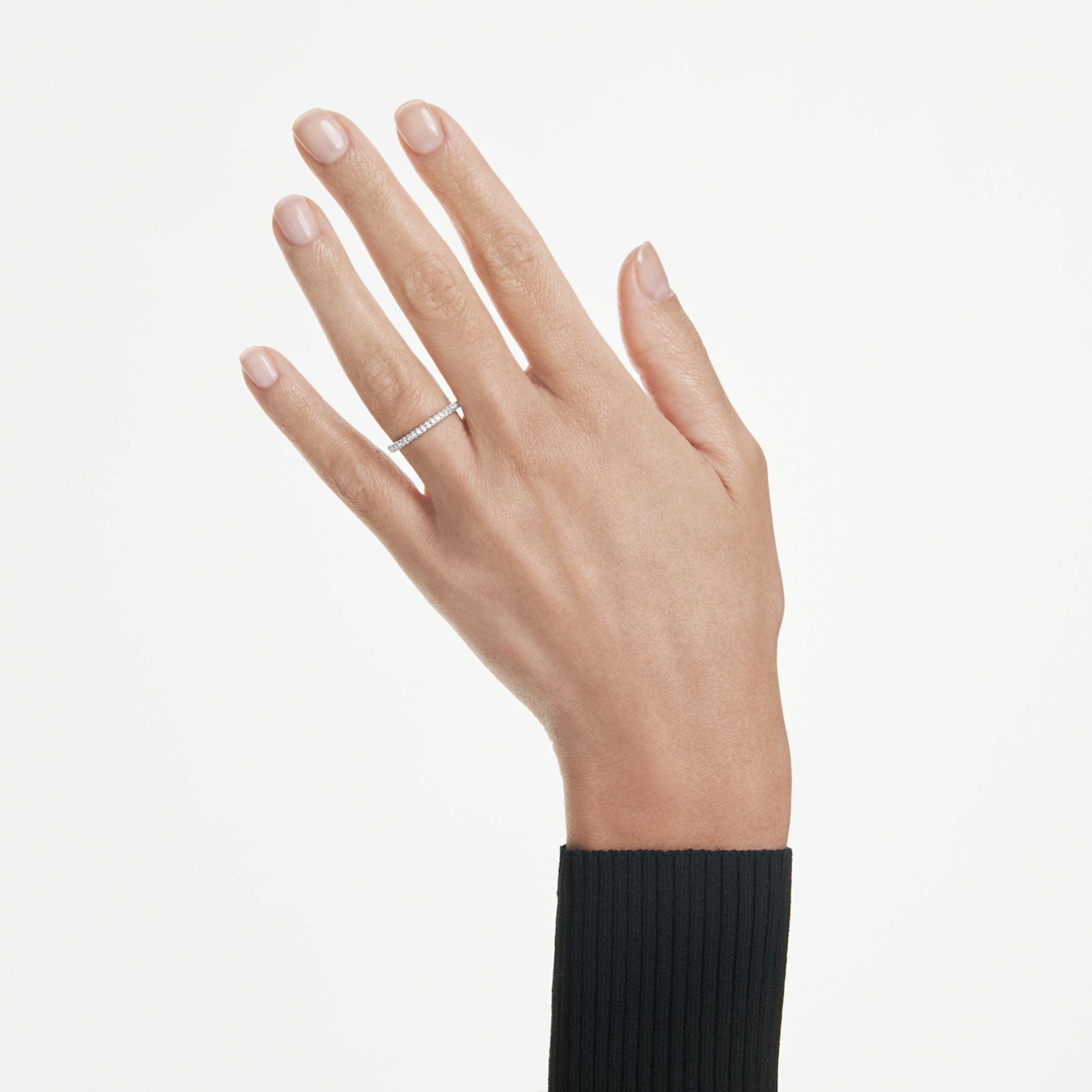Swarovski Eternity band ring Lab-grown diamonds 0.2 ct tw, Round shape, 14K white gold