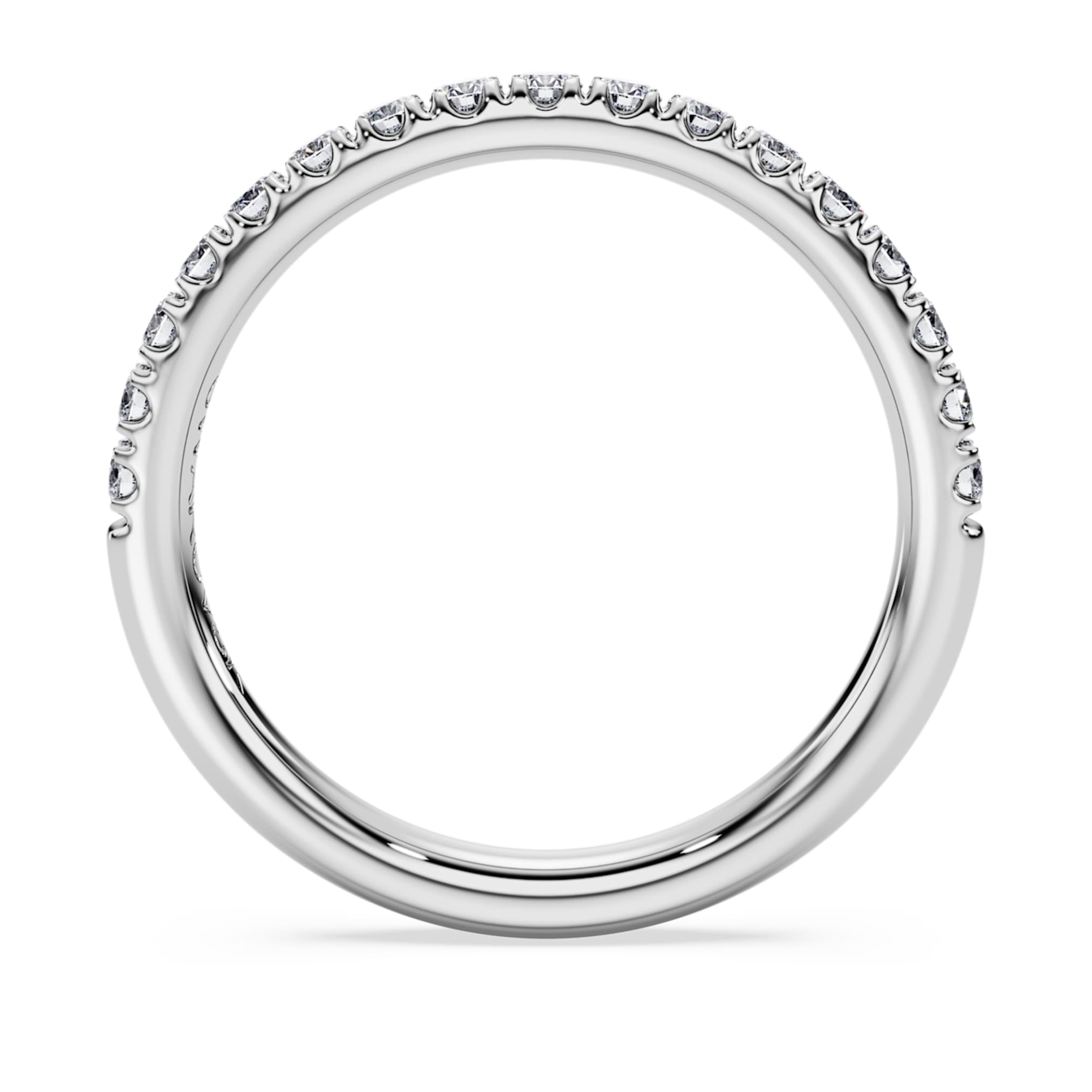 Swarovski Eternity band ring Lab-grown diamonds 0.4 ct tw, Round shape, 14K white gold