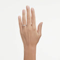 Swarovski Eternity solitaire ring Lab-grown diamonds 0.25 ct tw, Round shape, Sterling silver