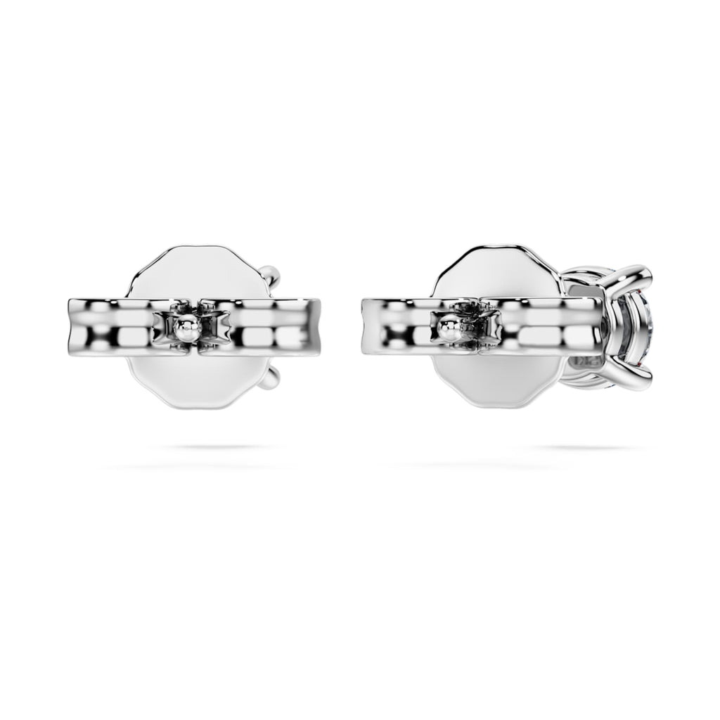 Swarovski Eternity stud earrings Lab-grown diamonds 0.52 ct tw, Round shape, Sterling silver