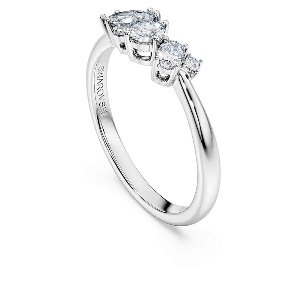 Swarovski Galaxy ring Lab-grown diamonds 0.43 ct tw, Mixed shapes, Sterling silver