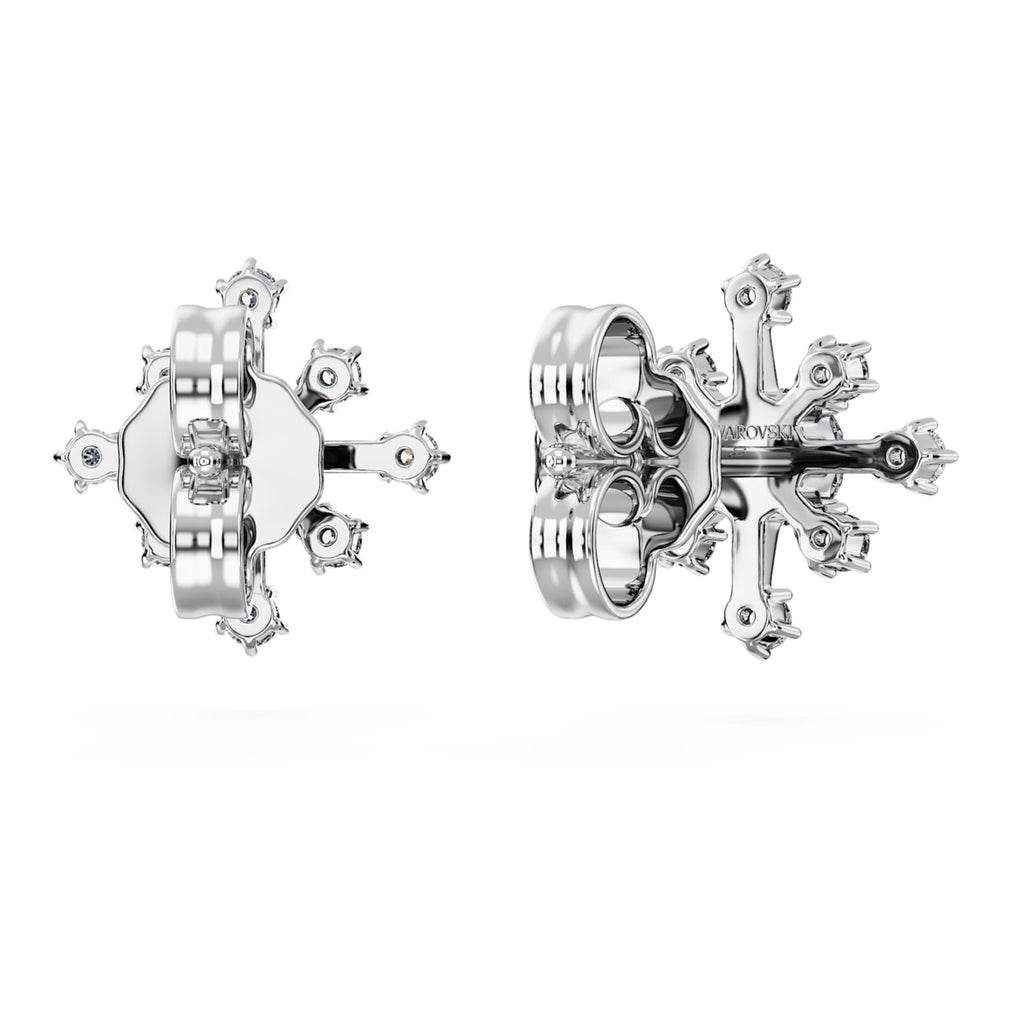 Swarovski Galaxy stud earrings Lab-grown diamonds 0.5 ct tw, Round shape, 14K white gold