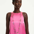 Swarovski Gema strandage Mixed cuts, Multicolored, 18K gold finish