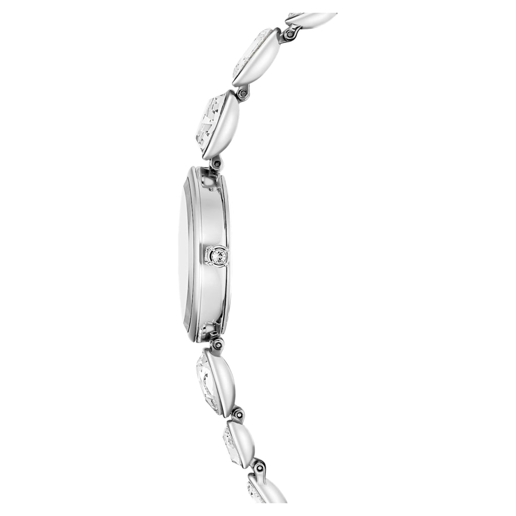 Swarovski Gema watch Crystal bracelet, Silver tone, Stainless steel
