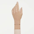 Swarovski Imber bracelet Round cut, Multicolored, 18K rose gold finish