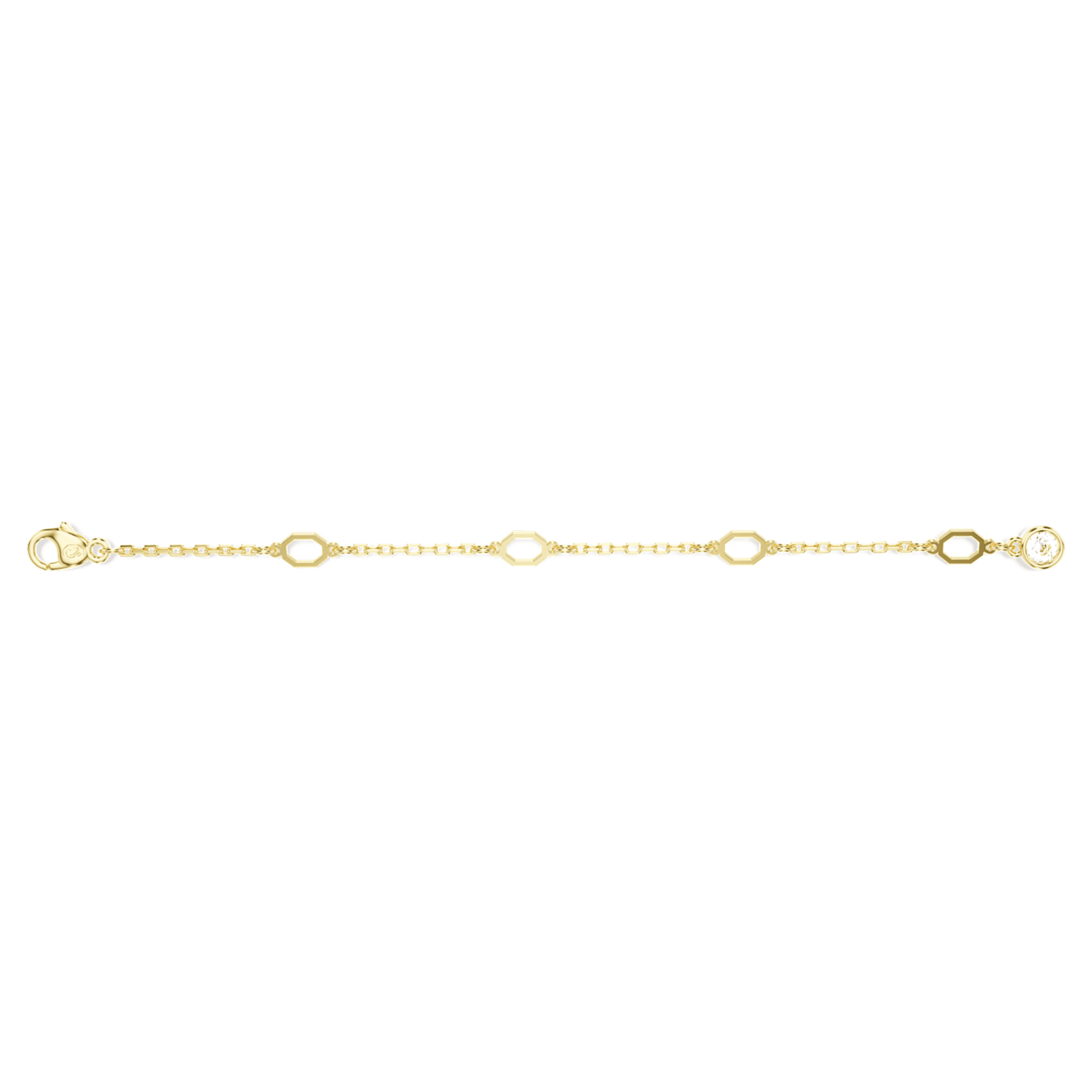 Swarovski Imber extender White, 18K gold finish