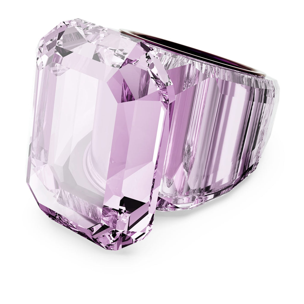 Swarovski Lucent cocktail ring Octagon cut, Pink
