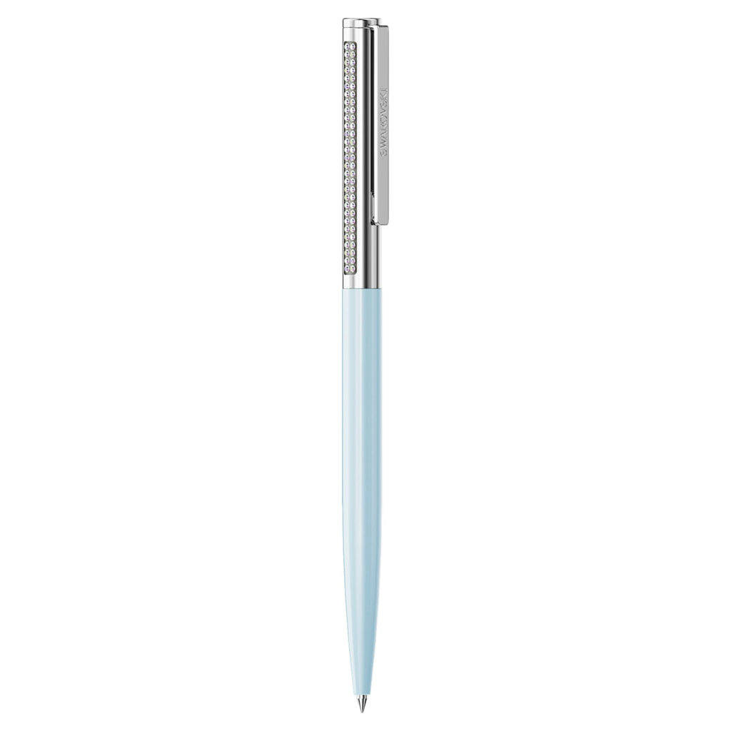 Swarovski Matrix Tennis ballpoint pen Blue, Chrome plated