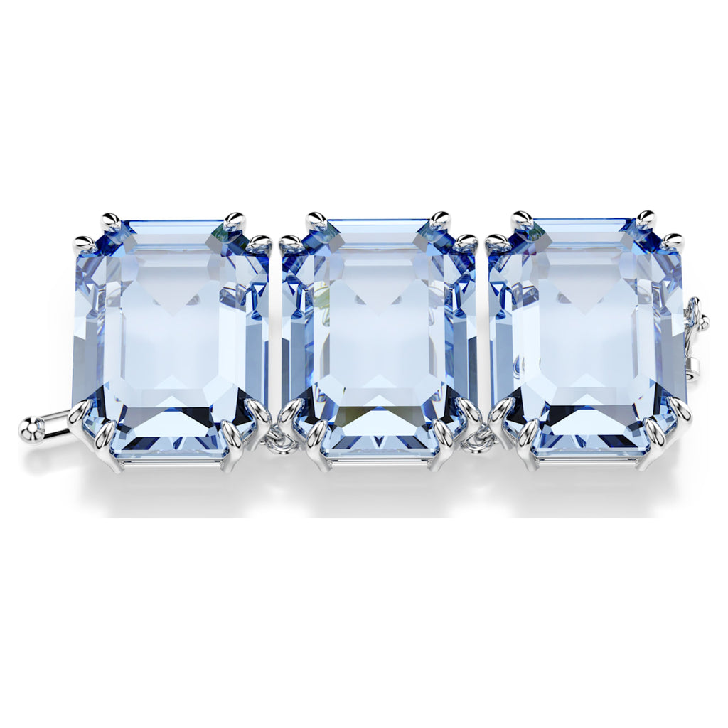 Swarovski Millenia extender Octagon cut, White, Rhodium plated