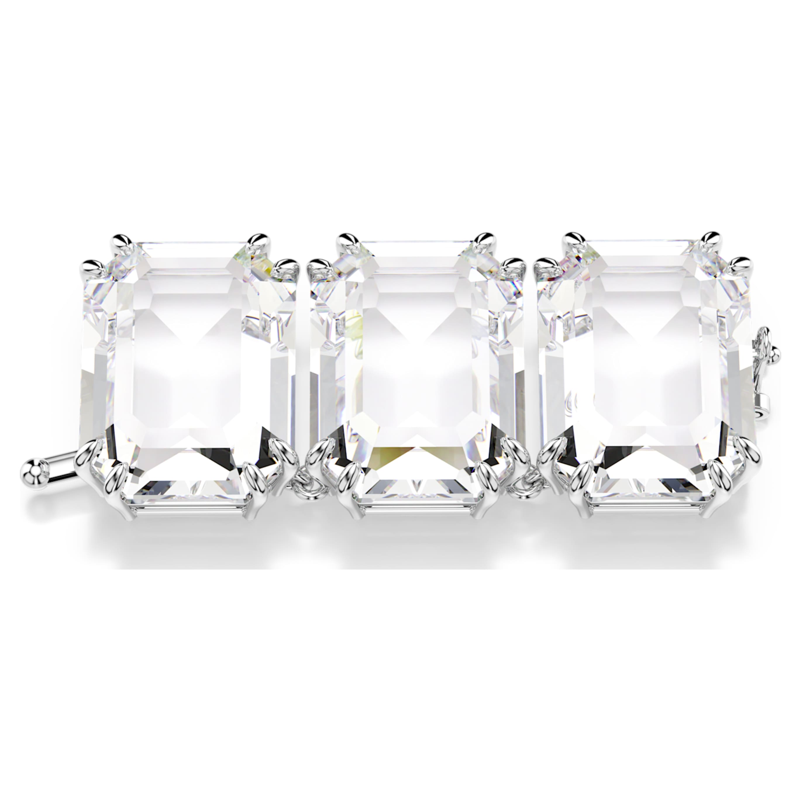 Swarovski Millenia extender Octagon cut, Green, 18K gold finish
