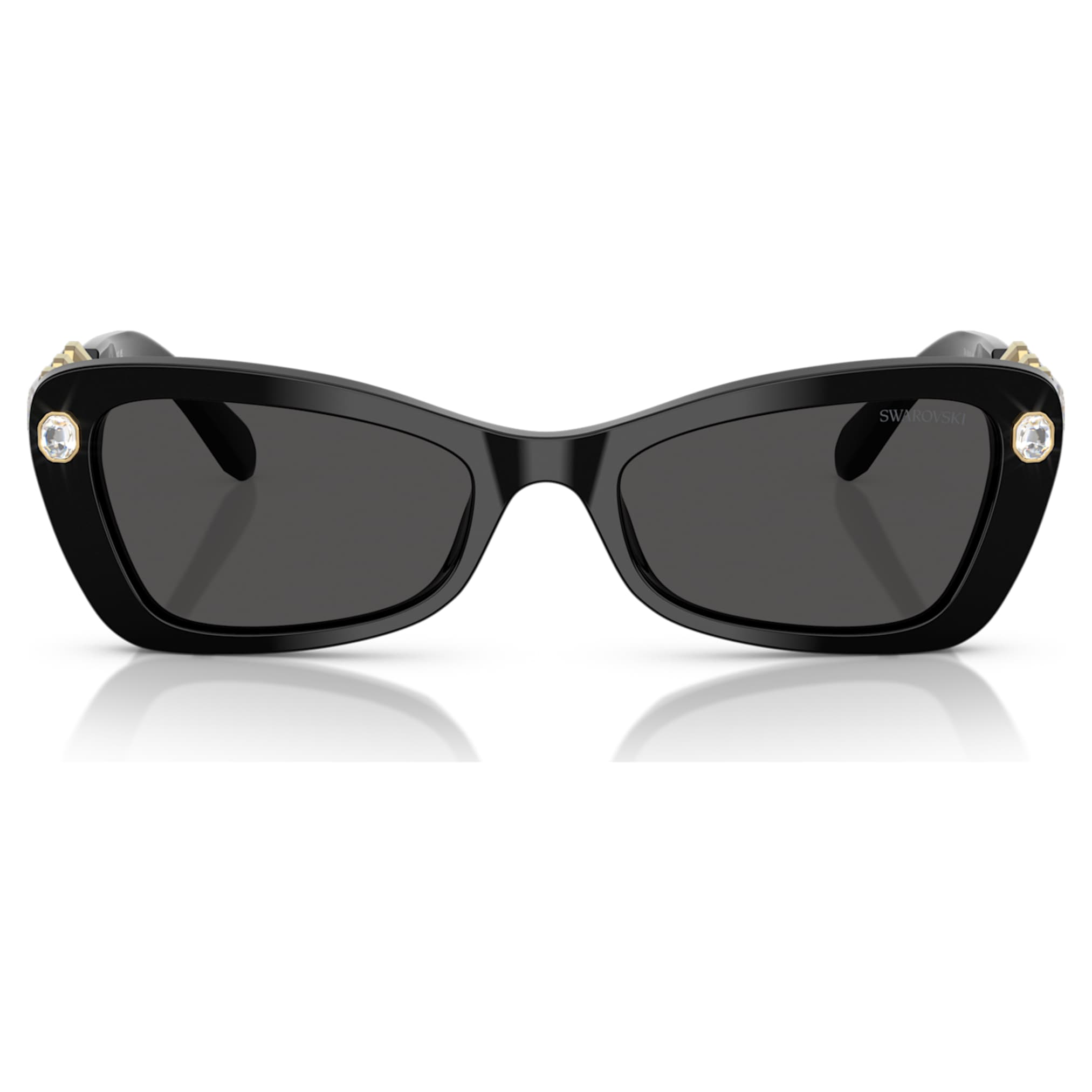 Swarovski Sunglasses Butterfly shape, SK6033, Black