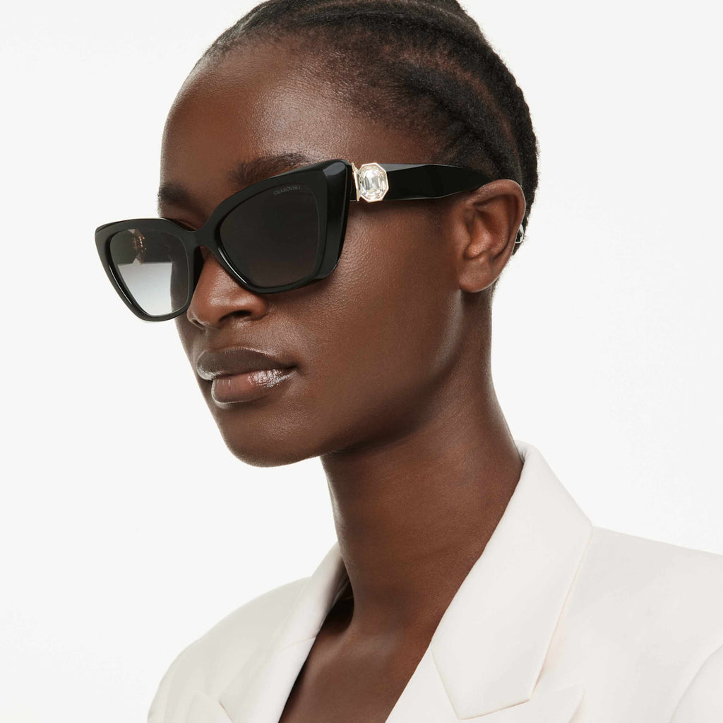 Swarovski Sunglasses Cat-eye shape, SK6047, Light brown