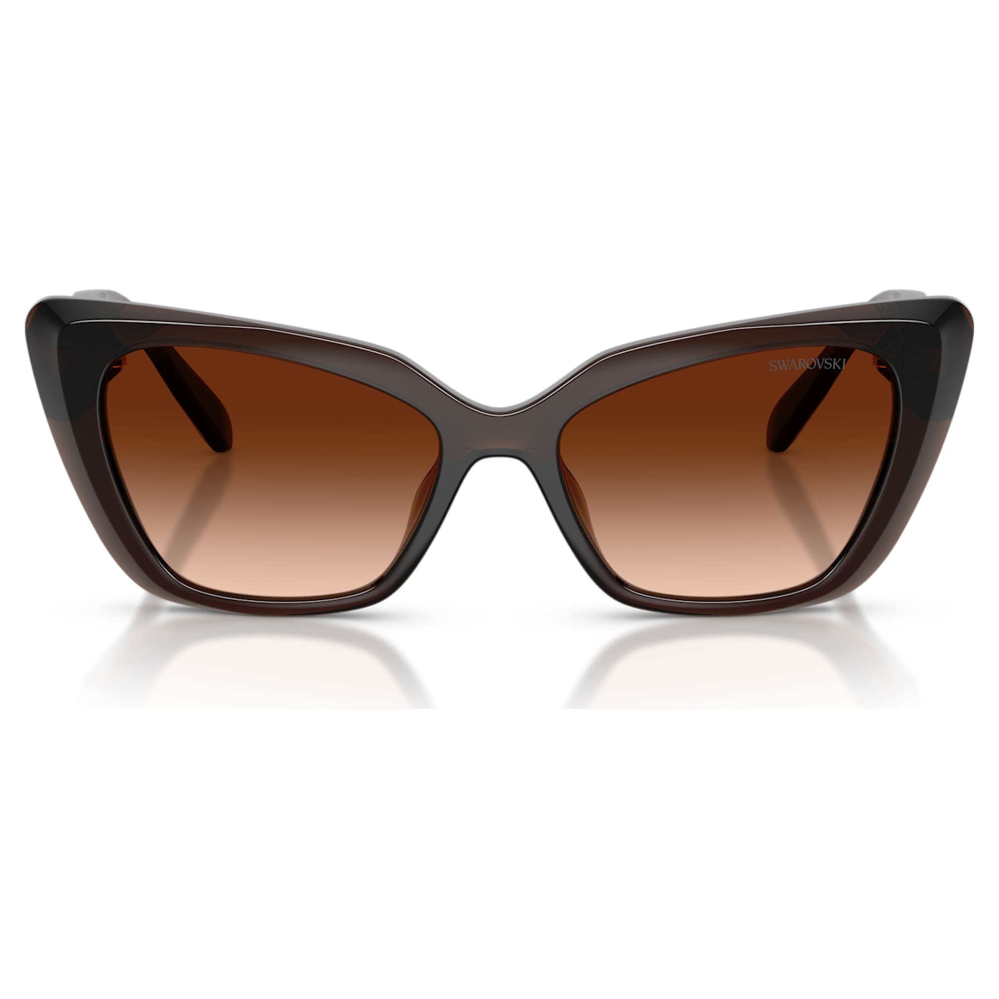 Swarovski Sunglasses Cat-eye shape, SK6047, Dark brown