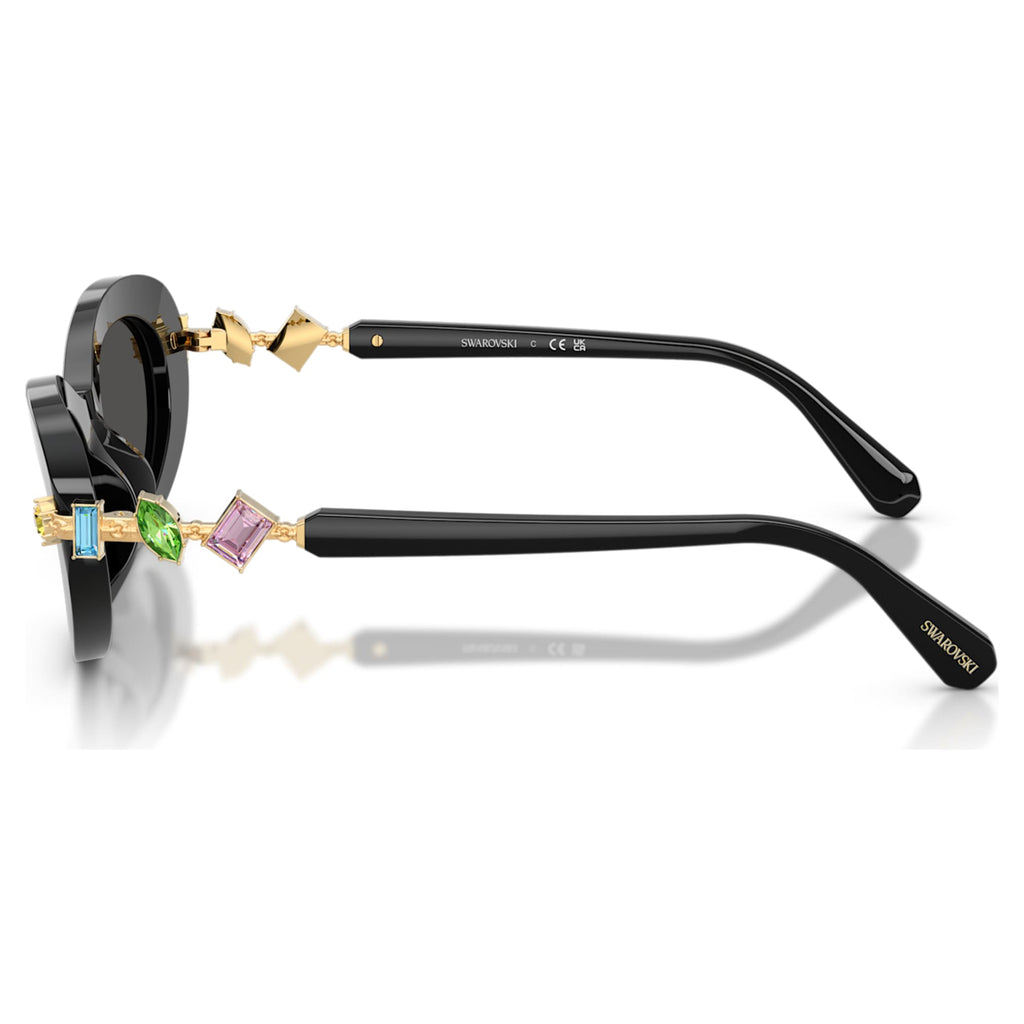Swarovski Sunglasses Oval shape, Black