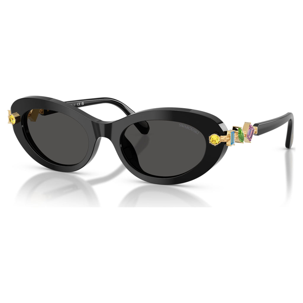 Swarovski Sunglasses Oval shape, Black