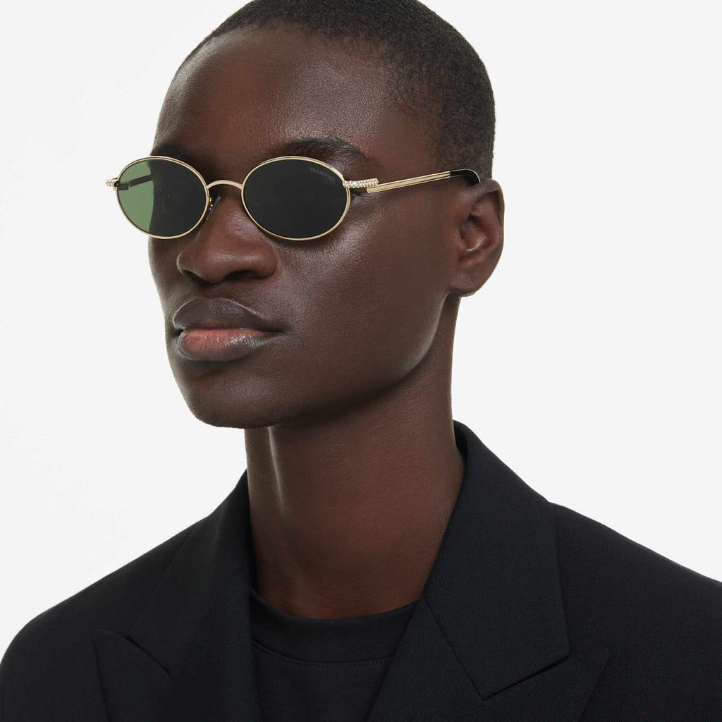 Swarovski Sunglasses Oval shape, Green