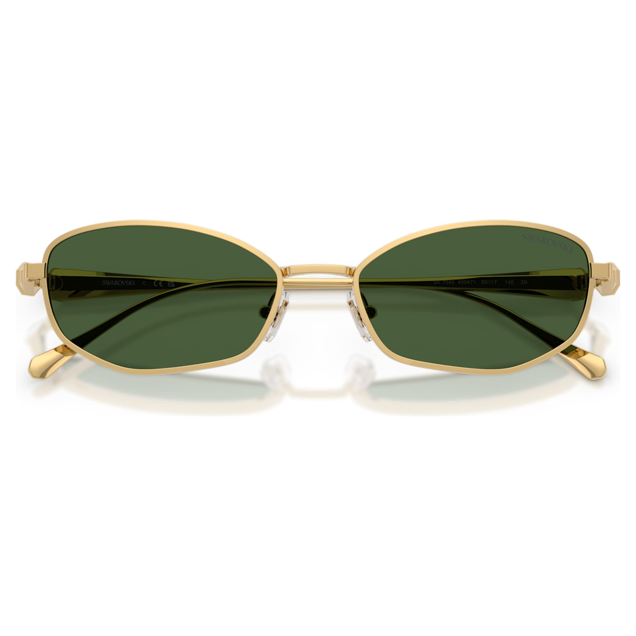Swarovski Sunglasses Pillow shape, SK7042, Green