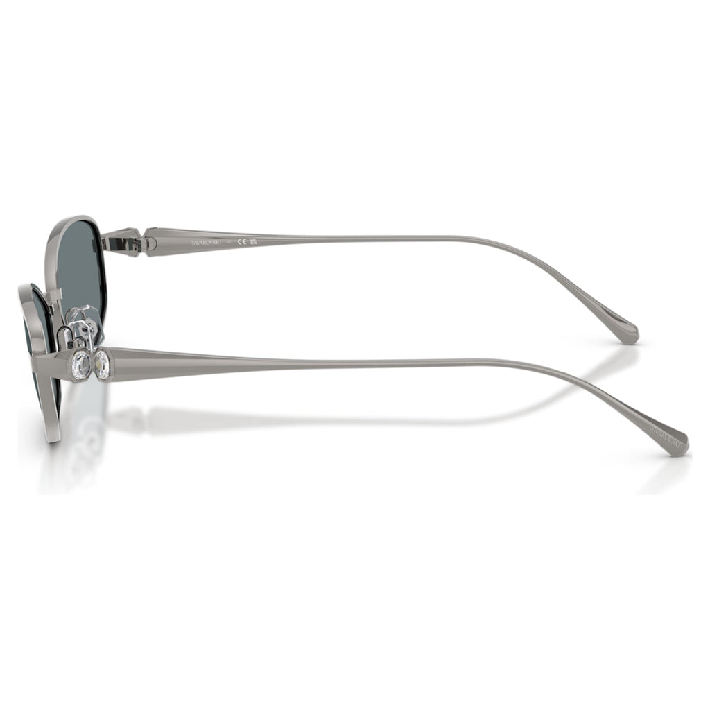 Swarovski Sunglasses Pillow shape, SK7042, Silver tone