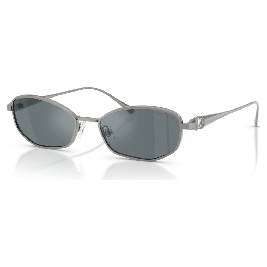 Swarovski Sunglasses Pillow shape, SK7042, Silver tone