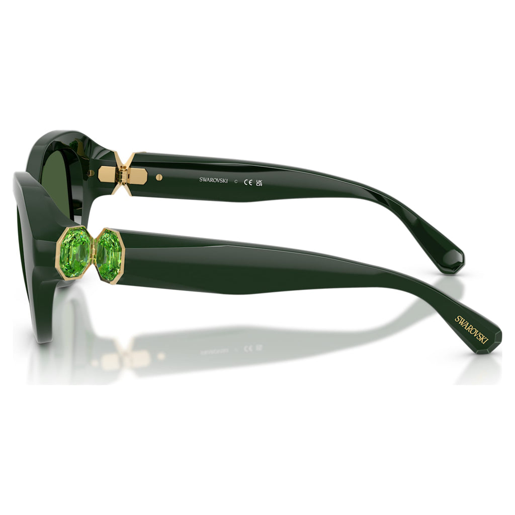 Swarovski Sunglasses Round shape, Green