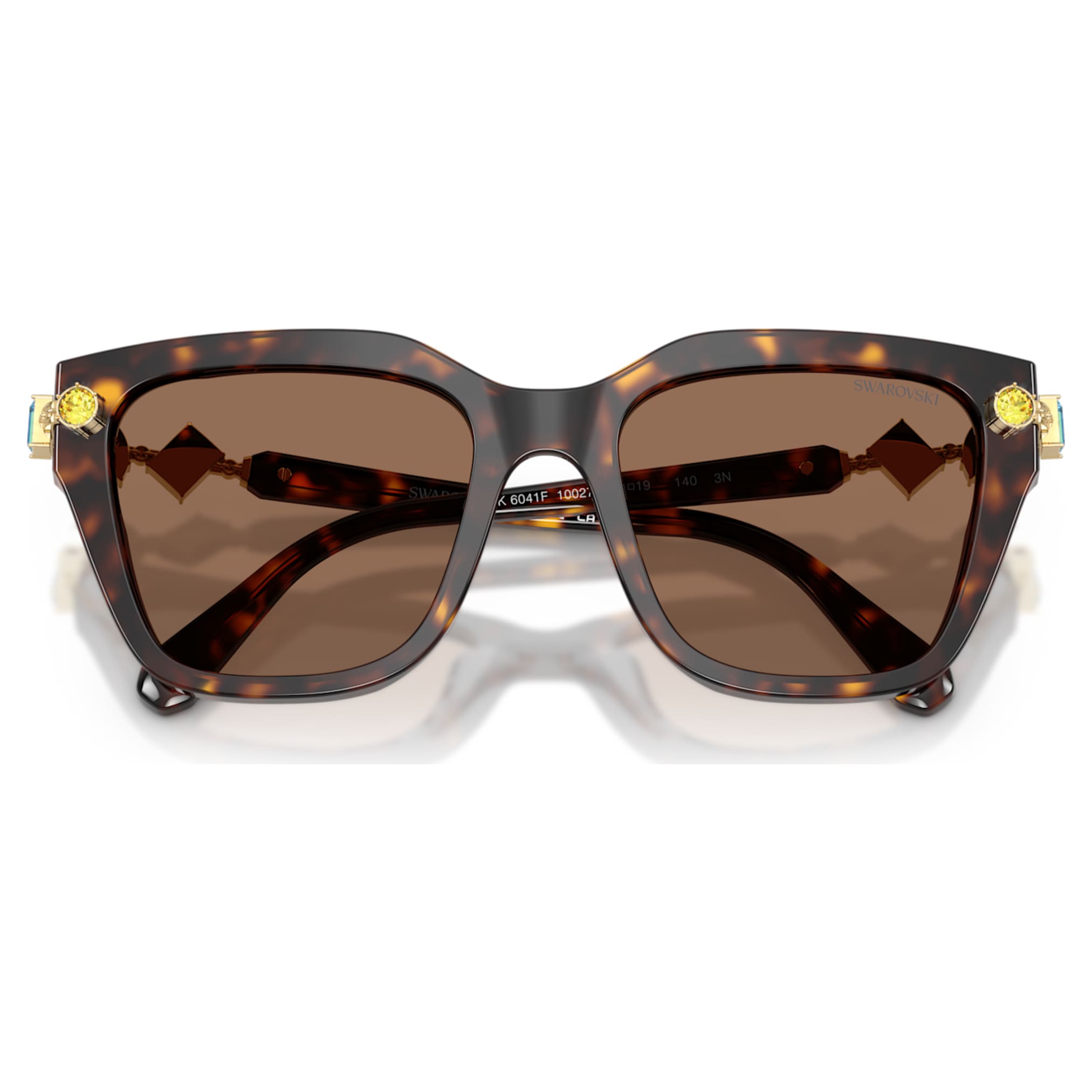 Swarovski Sunglasses Square shape, Brown