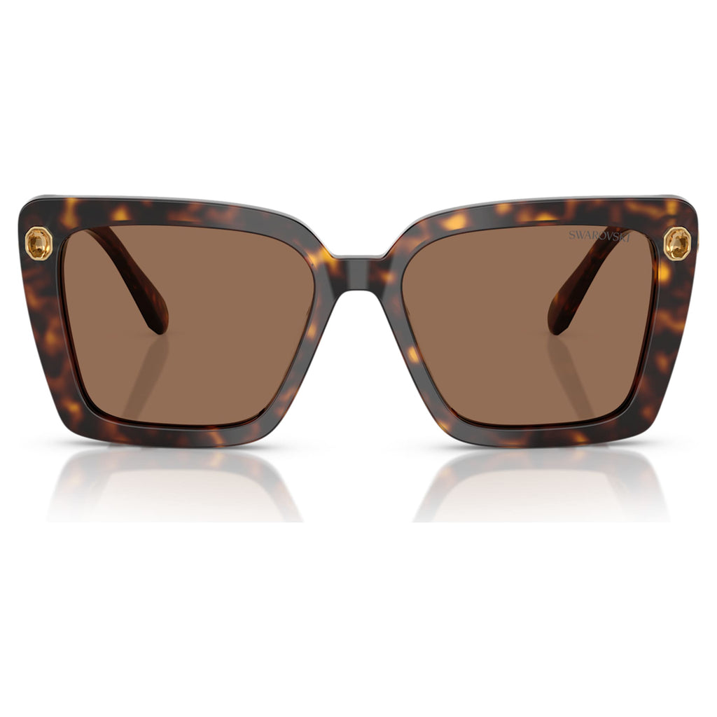 Swarovski Sunglasses Square shape, SK6032, Black