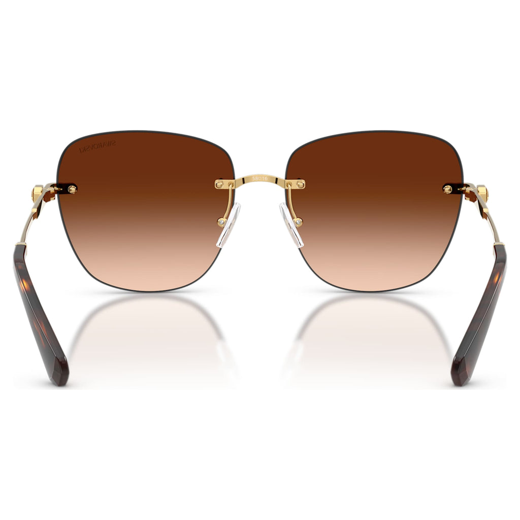 Swarovski Sunglasses Square shape, SK7043, Brown