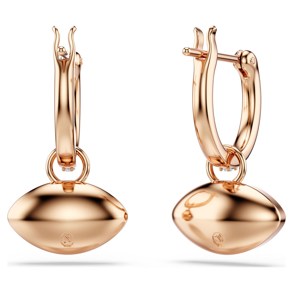 Swarovski Symbolica drop earrings Eye, Multicolored, 18K rose gold finish