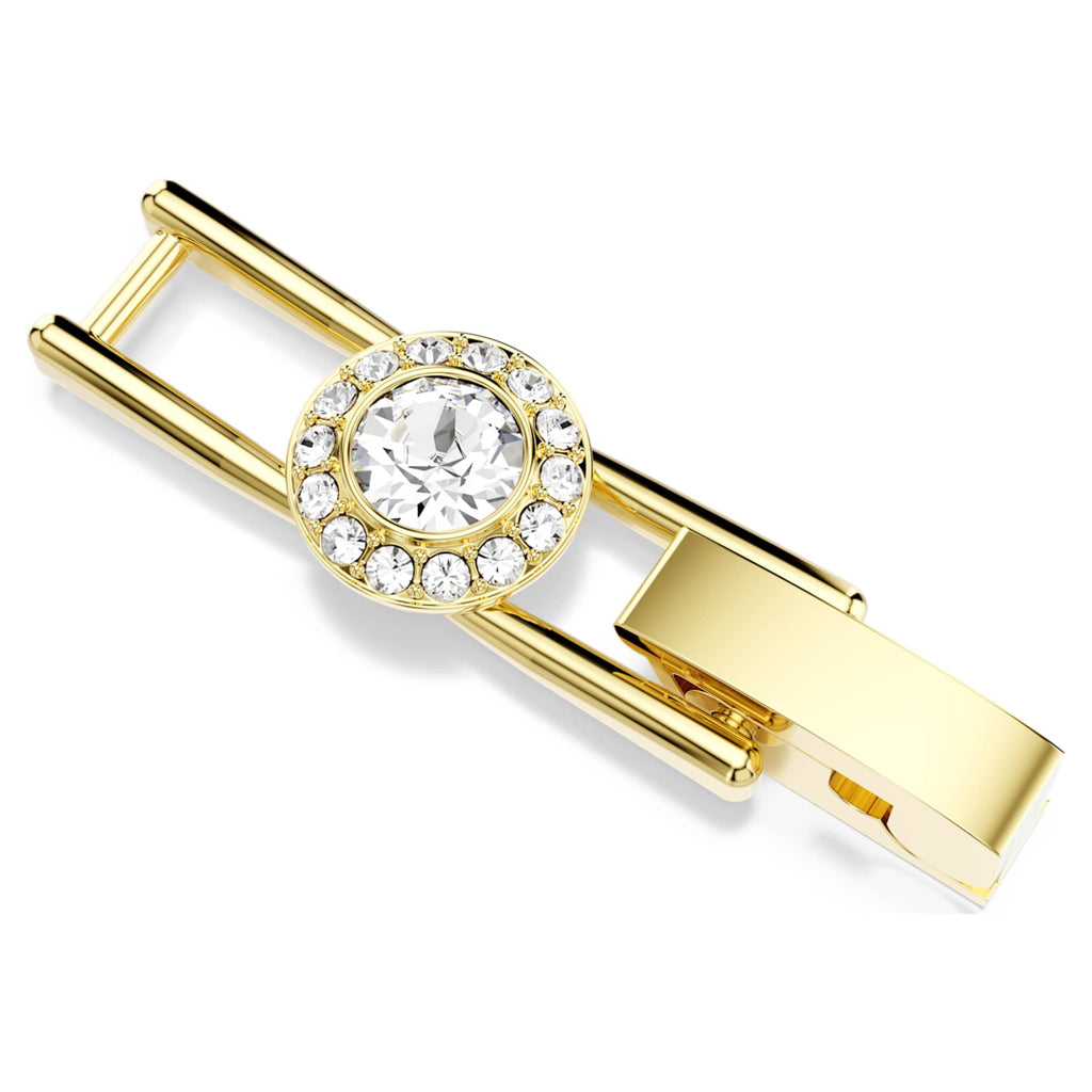 Swarovski Una Angelic extender Round cut, White, 18K gold finish